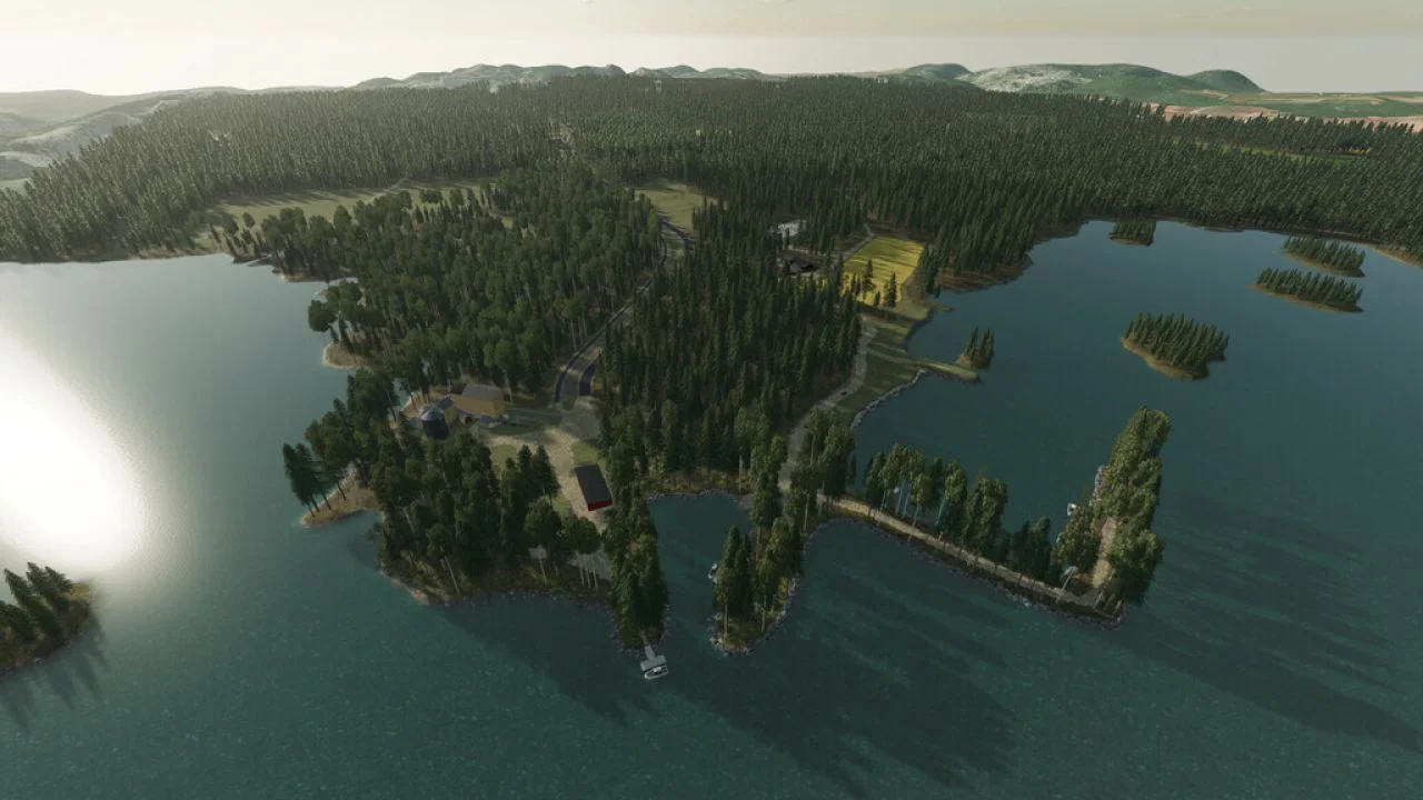 FS25 Paksuniemi 2025 V1.0 Maps Mod FS25 Mod Free Download