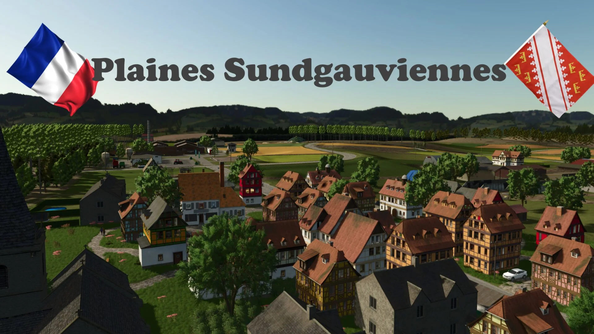 FS25 Plaines Sundgauviennes V1.0 Maps Mod FS25 Mod Free Download