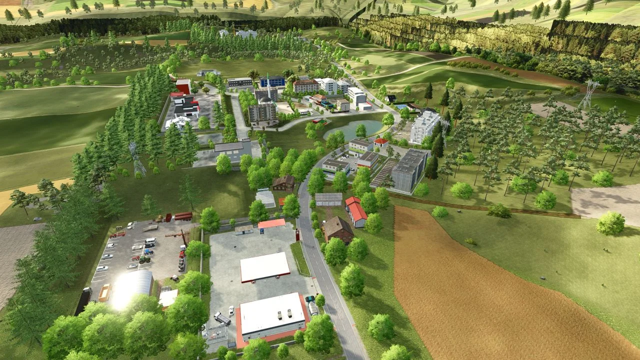 FS25 Poland Map 55 Ragnar Edit (Hatay Map) V1.0 Maps Mod FS25 Mod Free Download
