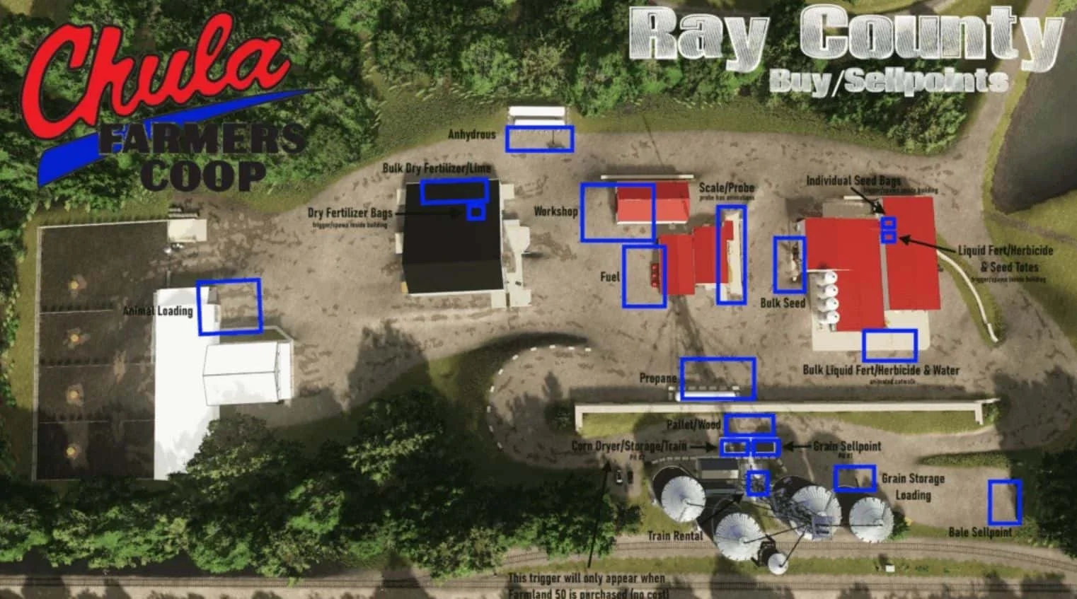 FS25 Ray County, Missouri V1.1.0.2 Maps Mod FS25 Mod Free Download