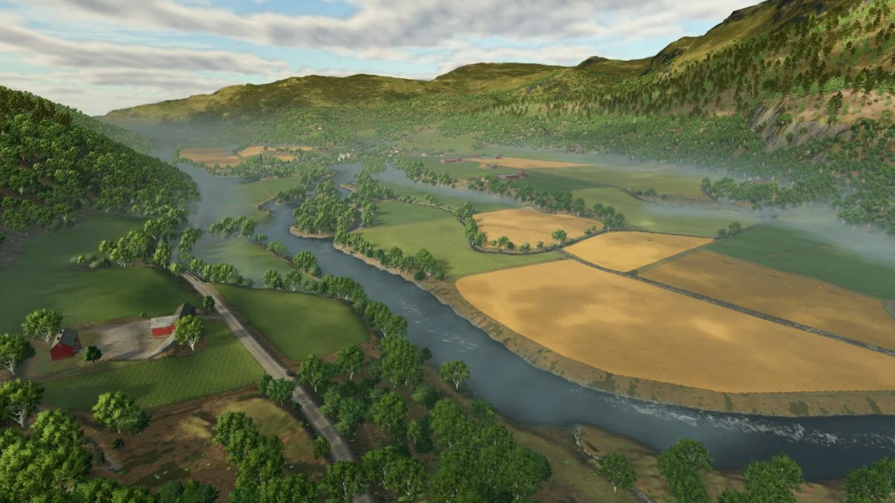 FS25 Rennebu 25 V1.0 Maps Mod FS25 Mod Free Download