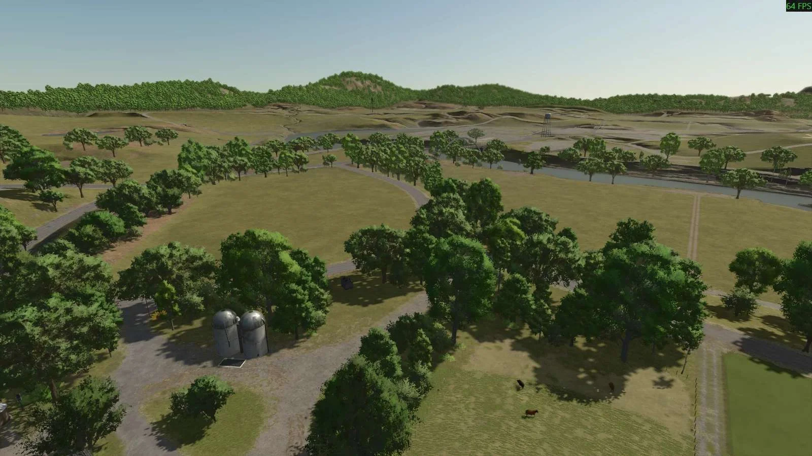 FS25 Riverbend Spring – No Fields V1.1 Maps Mod FS25 Mod Free Download