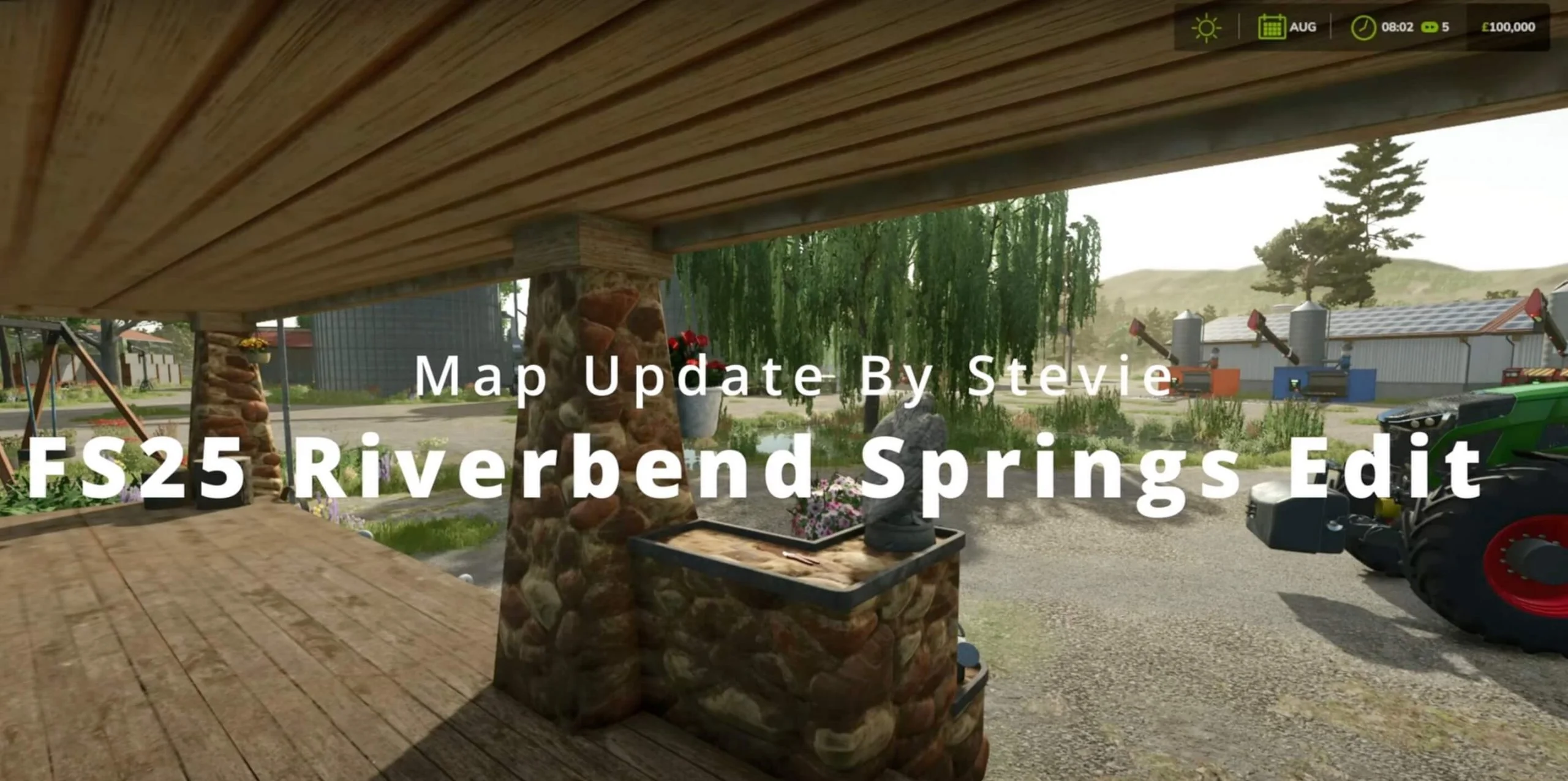 FS25 Riverbend Springs Edit By Stevie v1.0.0.2 Maps Mod FS25 Mod Free Download