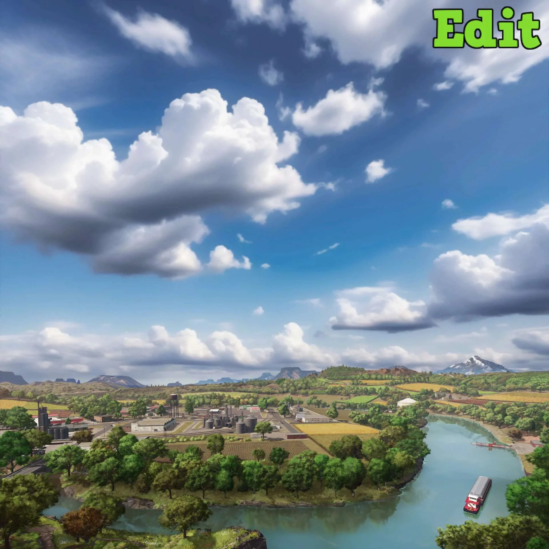 FS25 Riverbend Springs Edit V1.0 Maps Mod FS25 Mod Free Download