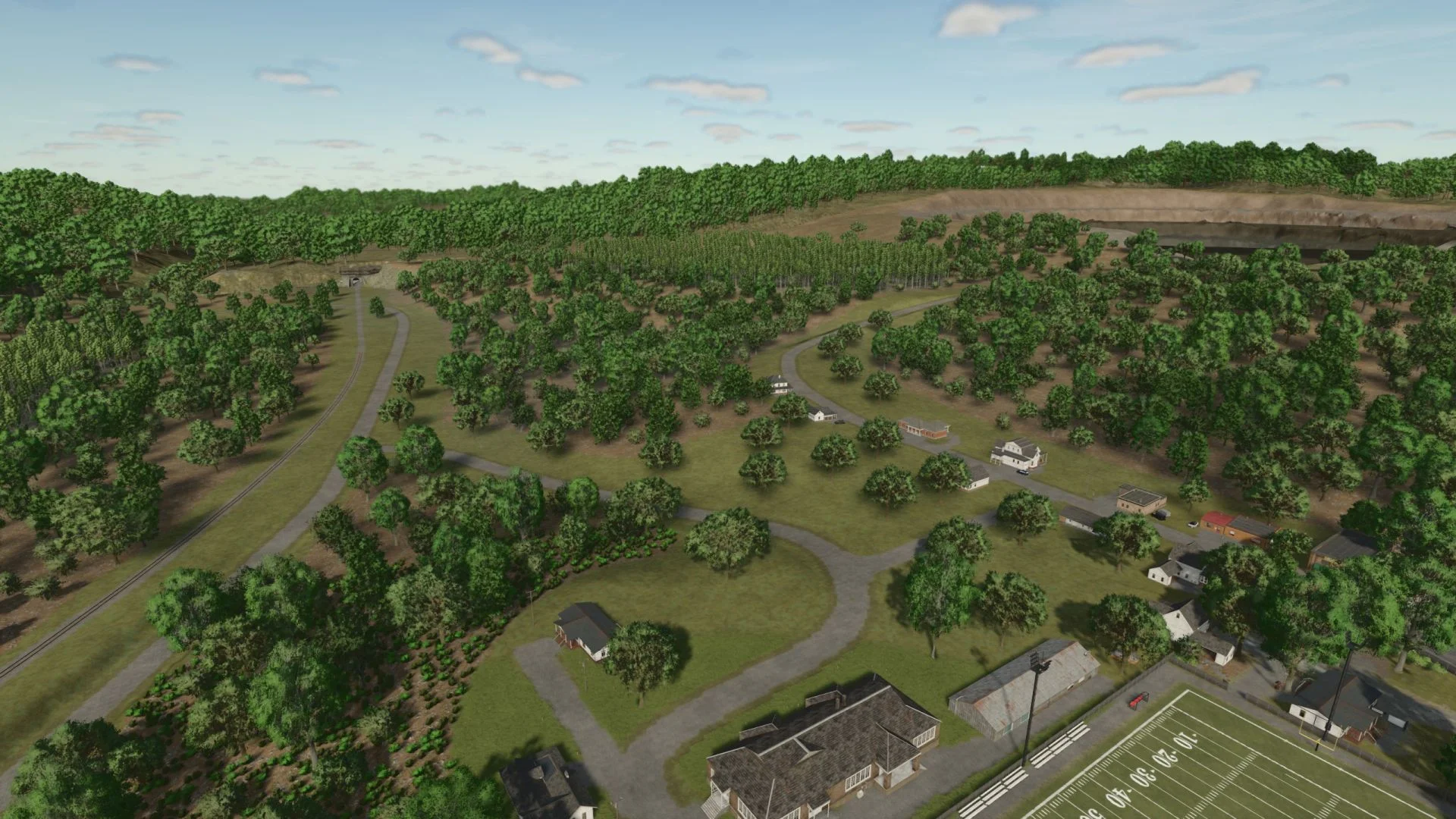 FS25 Riverbend Timbers 4X BETA v1.0 Maps Mod FS25 Mod Free Download
