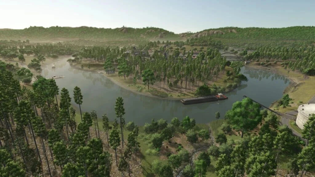 FS25 Riverbend Timbers 4x v1.0 Maps Mod FS25 Mod Free Download