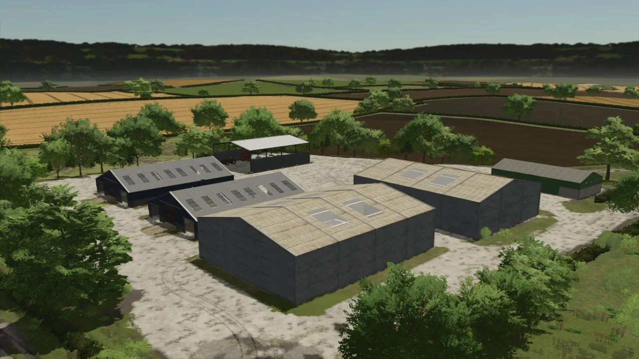 FS25 Saxthorpe Farms V1.0 Maps Mod FS25 Mod Free Download