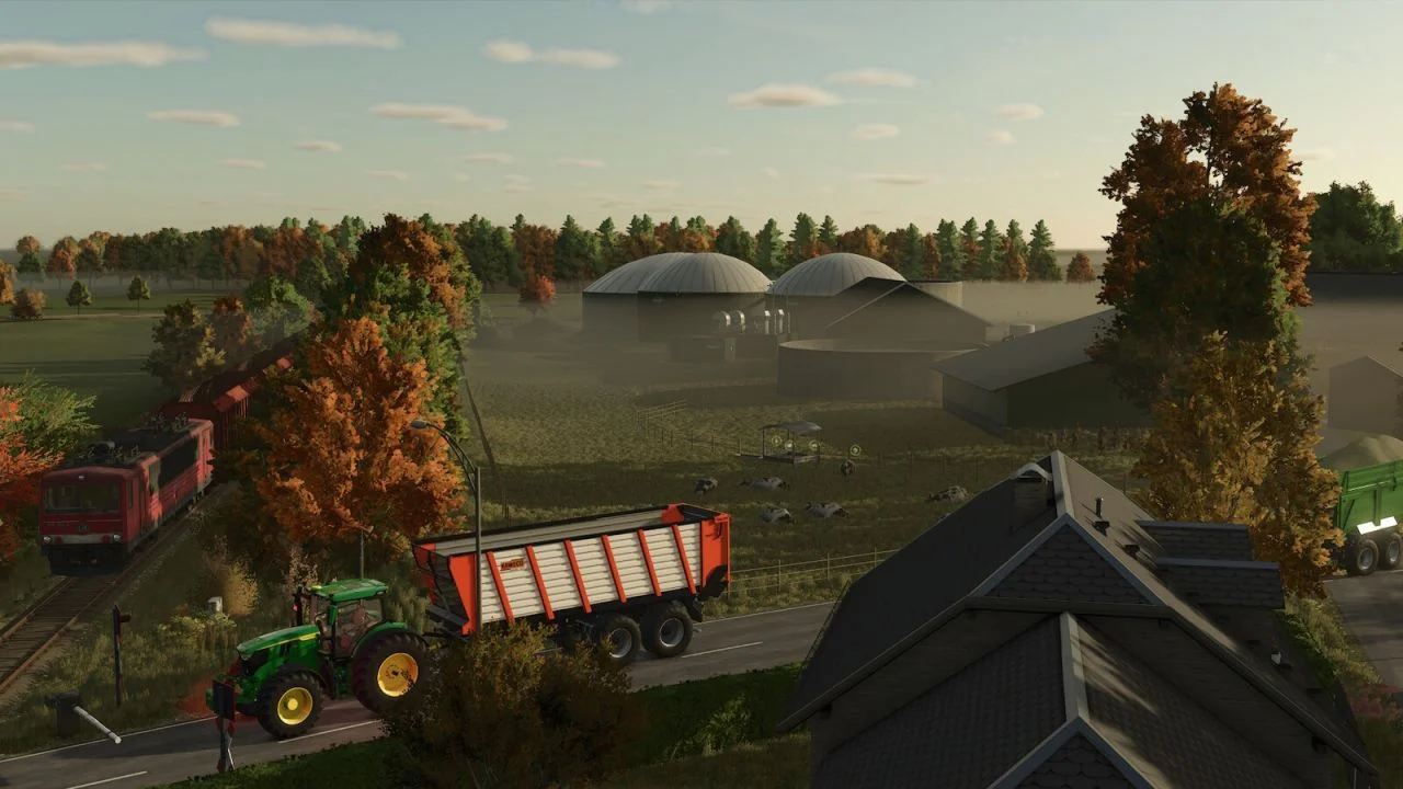 FS25 Schwesing Bahnhof V1.0.0.2 Maps Mod FS25 Mod Free Download