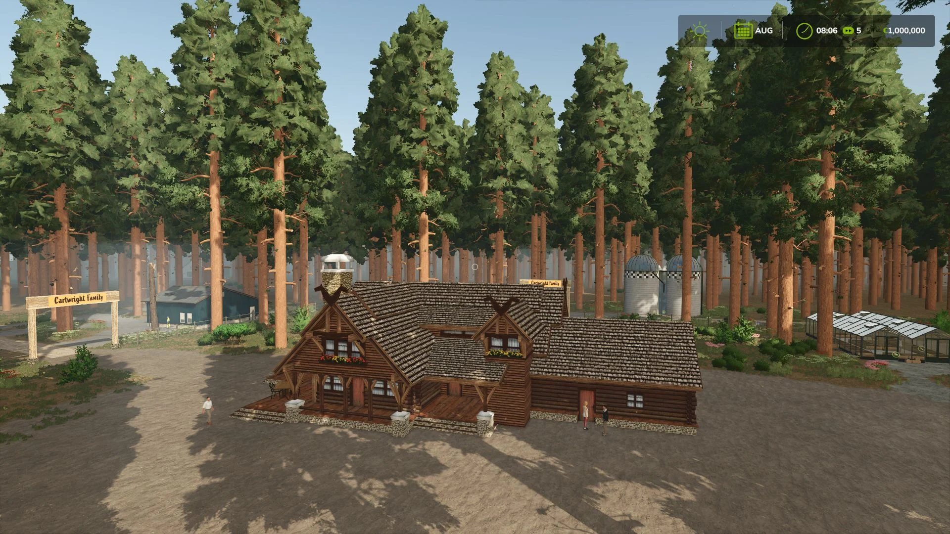 FS25 Sequoia Forest V1.0 Maps Mod FS25 Mod Free Download