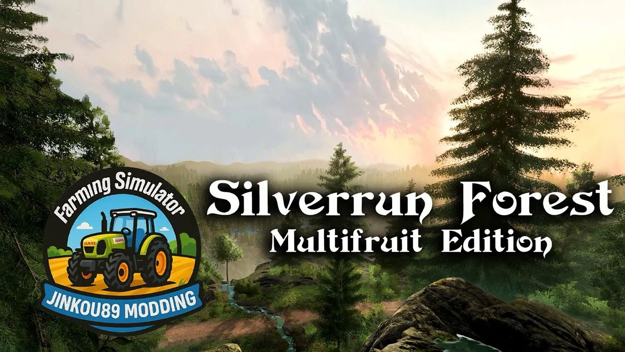 FS25 Silverrun Forest Multifruit Edition V1.1 Maps Mod FS25 Mod Free Download