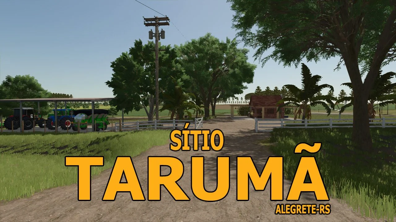 FS25 Sitio Taruma V1.0.0.1 Maps Mod FS25 Mod Free Download