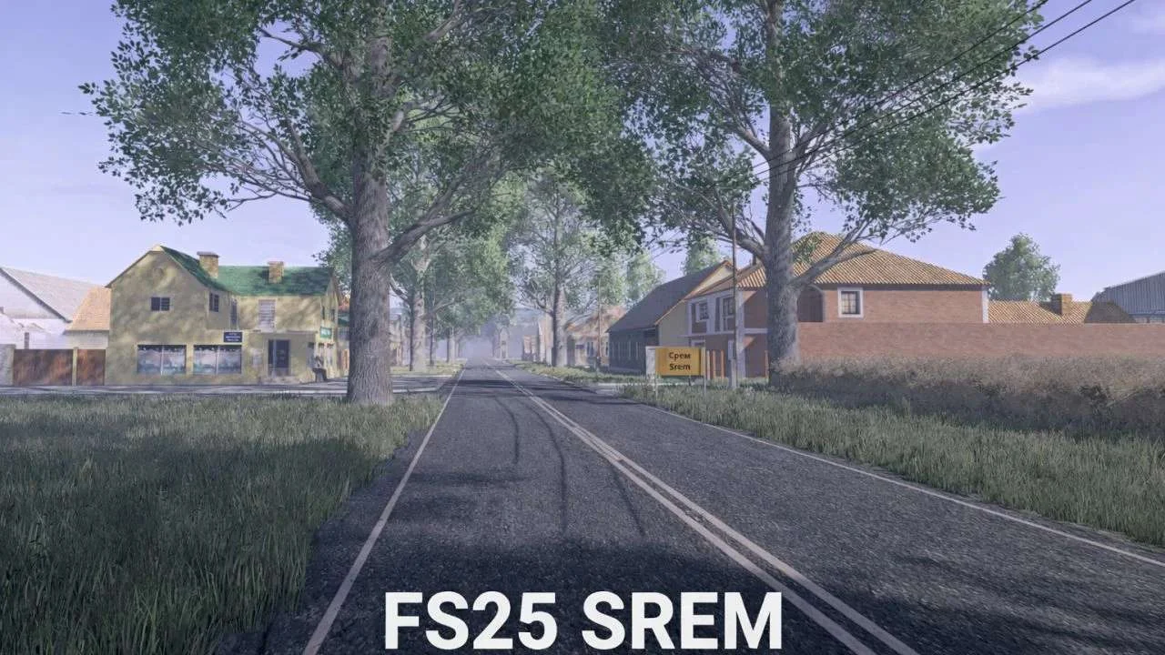 FS25 Srem Map v1.0 Maps Mod FS25 Mod Free Download