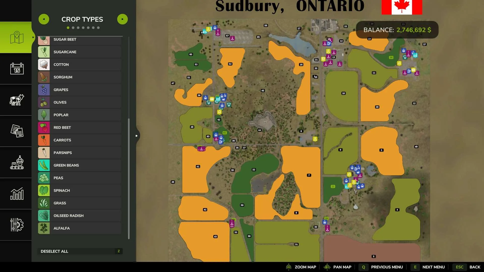 FS25 Sudbury, ONTARIO map v1.1 Maps Mod FS25 Mod Free Download