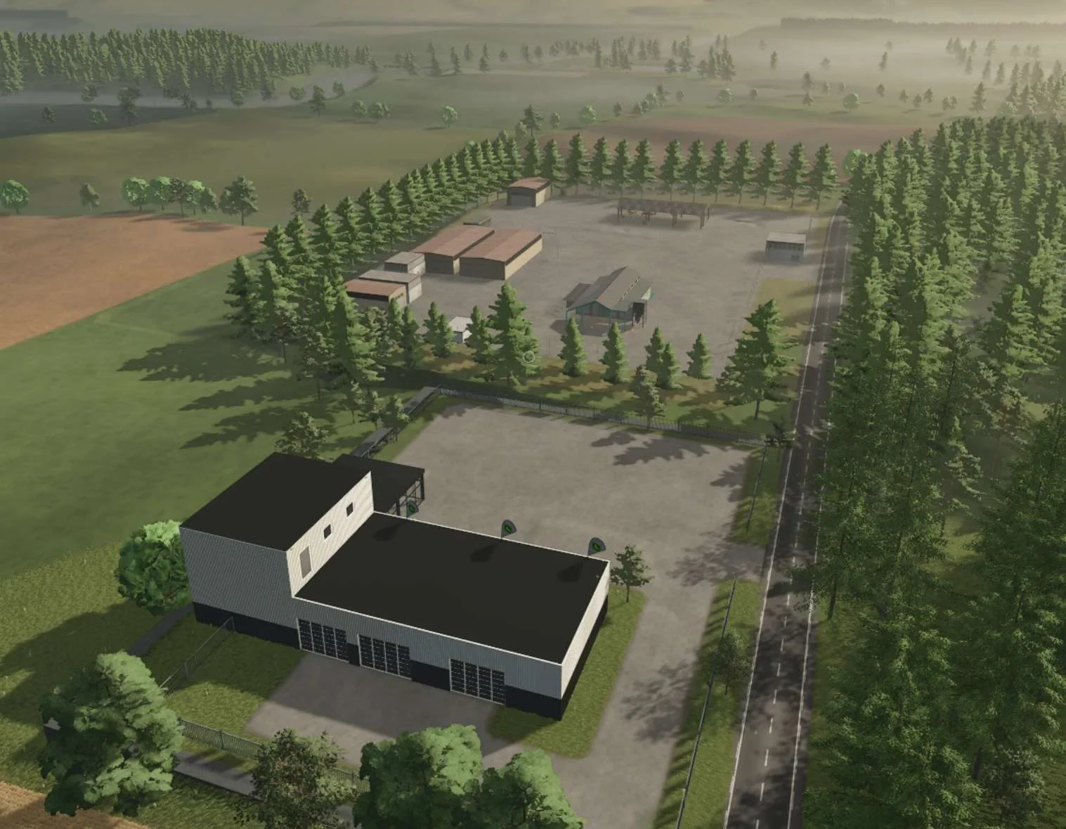 FS25 Swedish Landscape 2025 v1.0 Maps Mod FS25 Mod Free Download