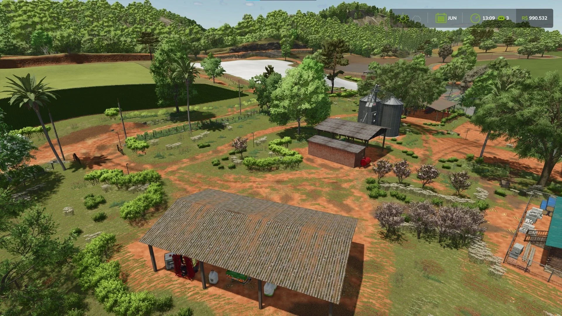 FS25 Terras Alagadas V1.0.0.1 Maps Mod FS25 Mod Free Download