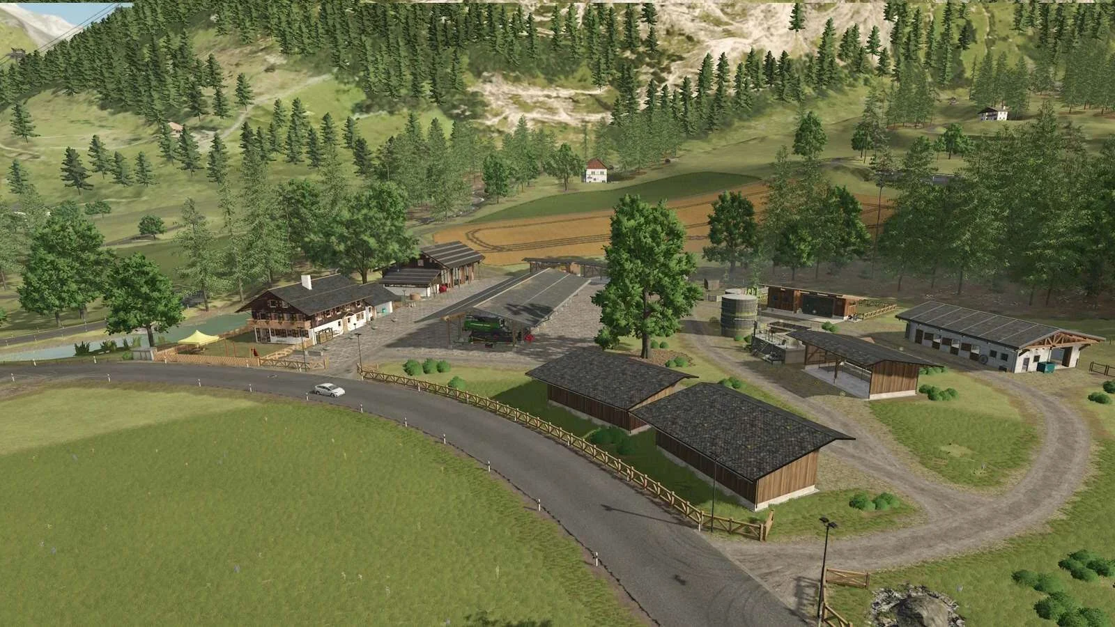 FS25 The Alps Map V1.0.0.4 Maps Mod FS25 Mod Free Download