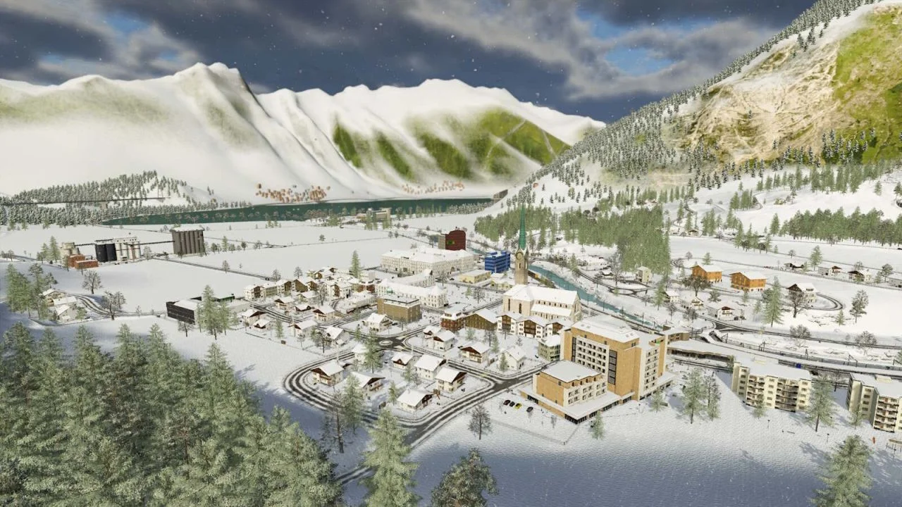FS25 The Alps V1.0 Maps Mod FS25 Mod Free Download