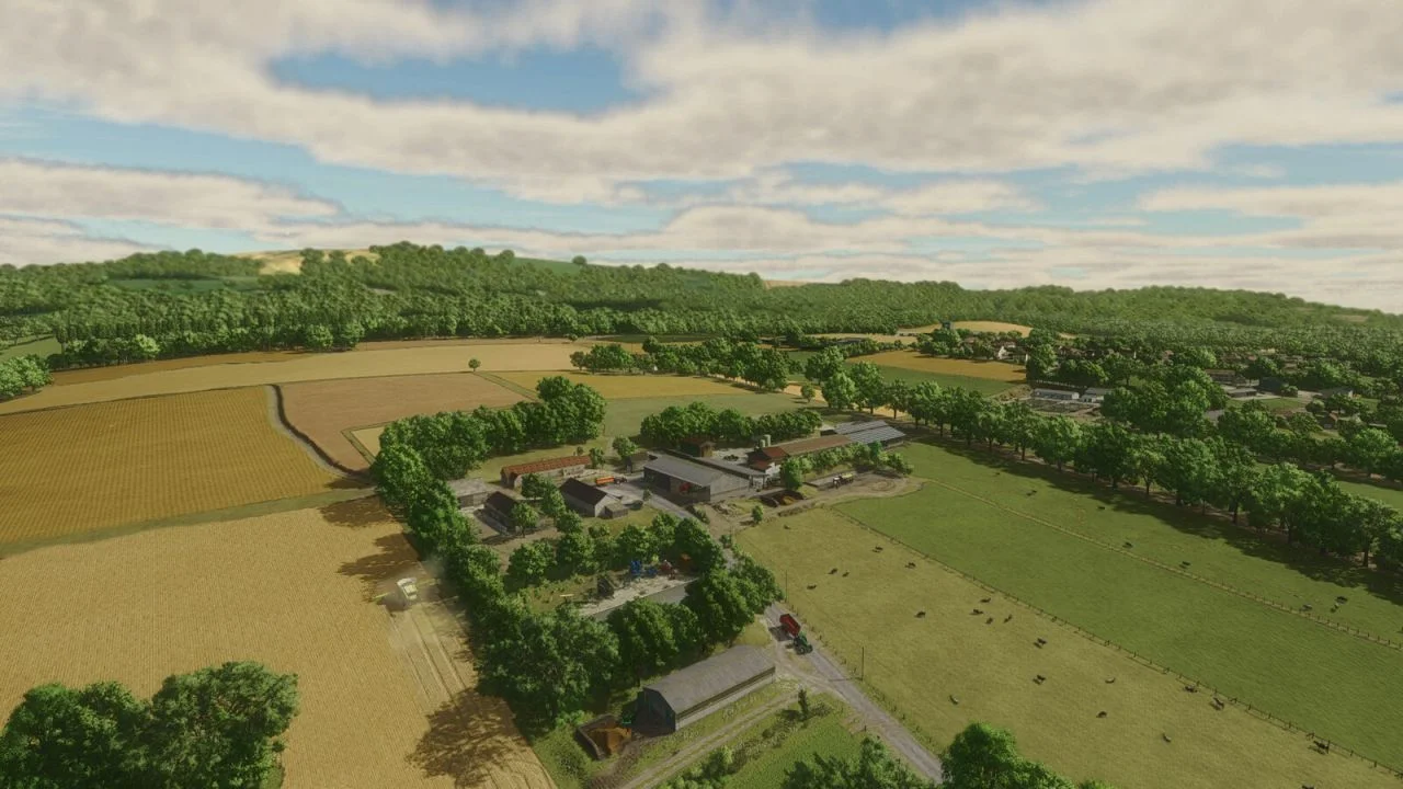 FS25 The Pichonnière Valley V1.1.0.1 Maps Mod FS25 Mod Free Download