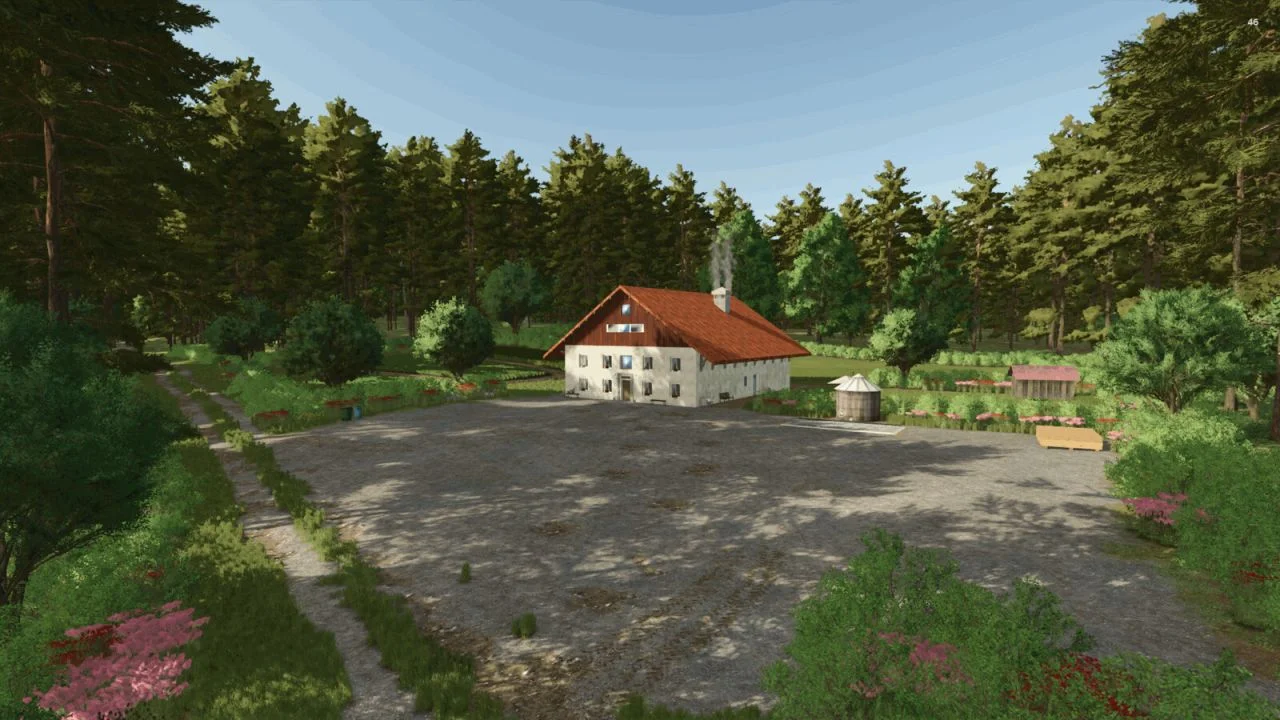 FS25 The Risoux Forest V1.1 Maps Mod FS25 Mod Free Download