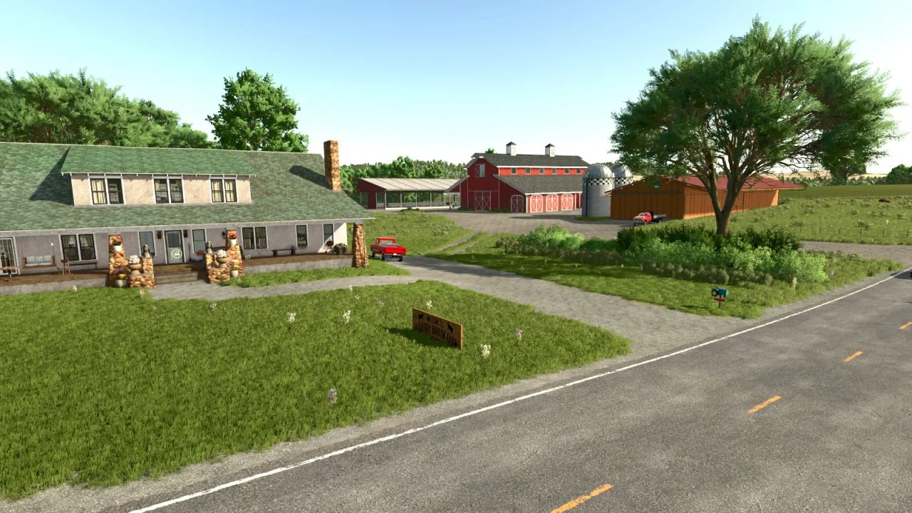 FS25 The Rolling Farmlands Of Michigan V1.0.1.2 Maps Mod FS25 Mod Free Download