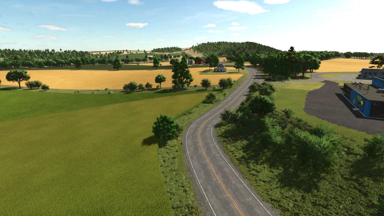 FS25 The Rural Farmlands Of Ohio V1.0.0.1 Maps Mod FS25 Mod Free Download
