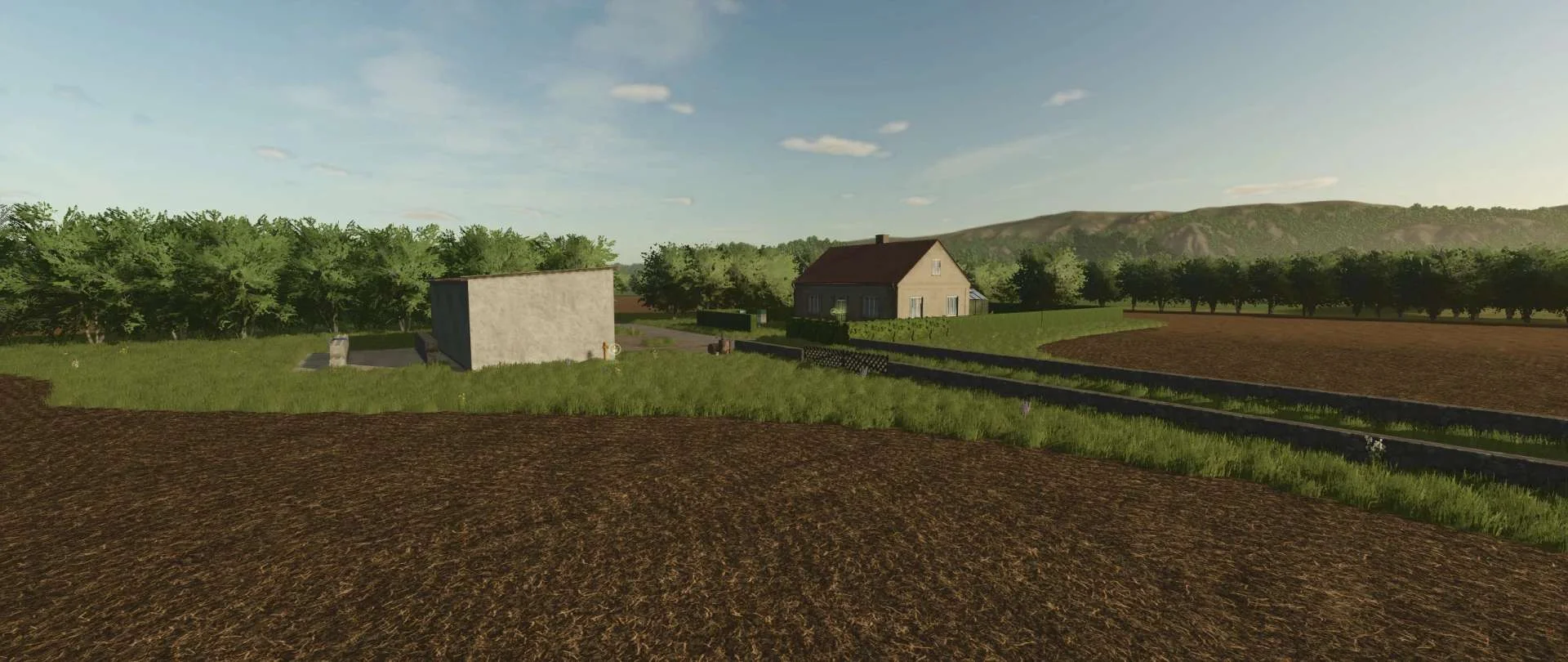 FS25 The small European town v1.0 Maps Mod FS25 Mod Free Download