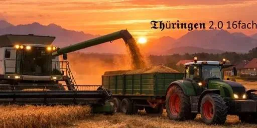 FS25 Thüringen 2.0 16fach V1.0.0.2 Maps Mod FS25 Mod Free Download