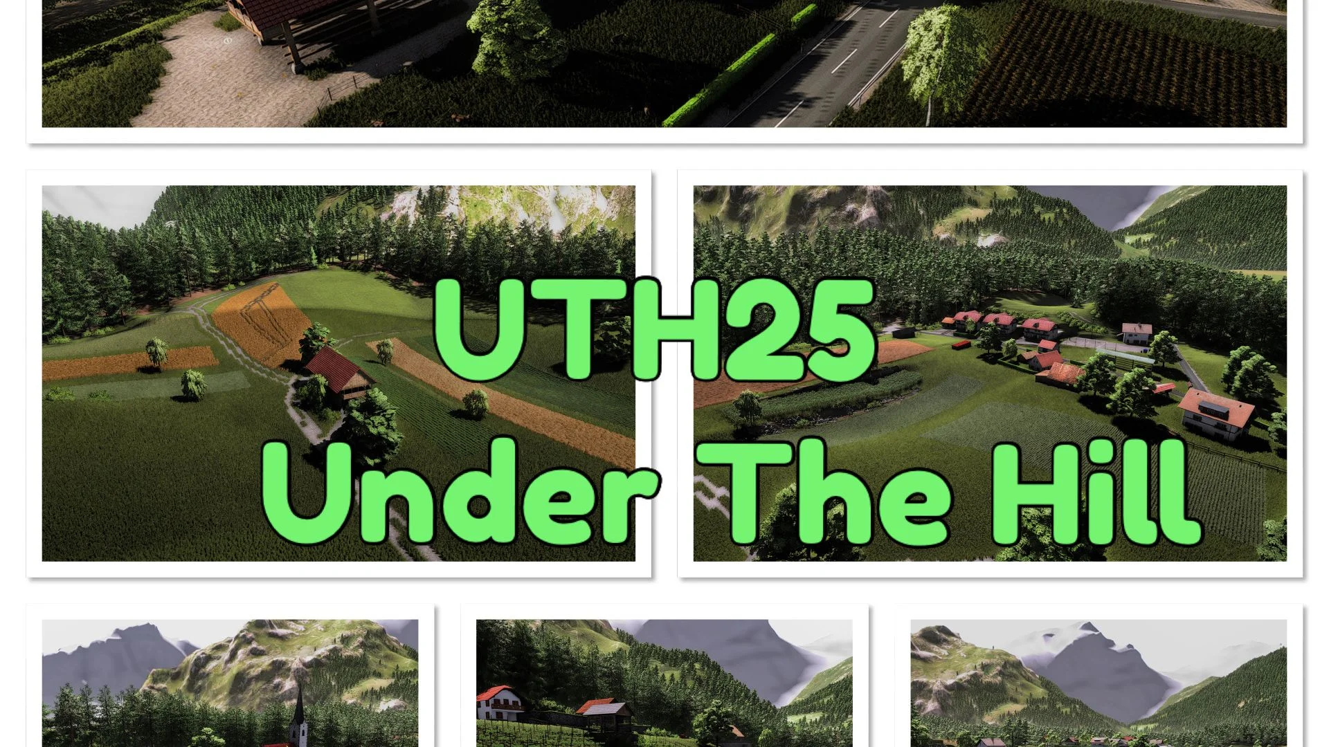 FS25 UTH25 – Under The Hill V1.0 Maps Mod FS25 Mod Free Download