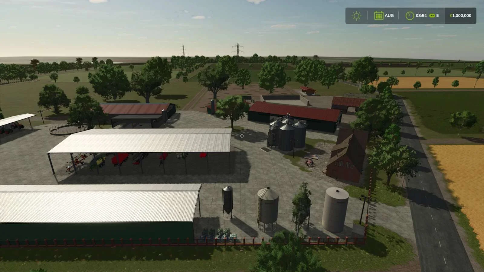 FS25 Vojvodina Gornje Podunavlje v1.0 Maps Mod FS25 Mod Free Download