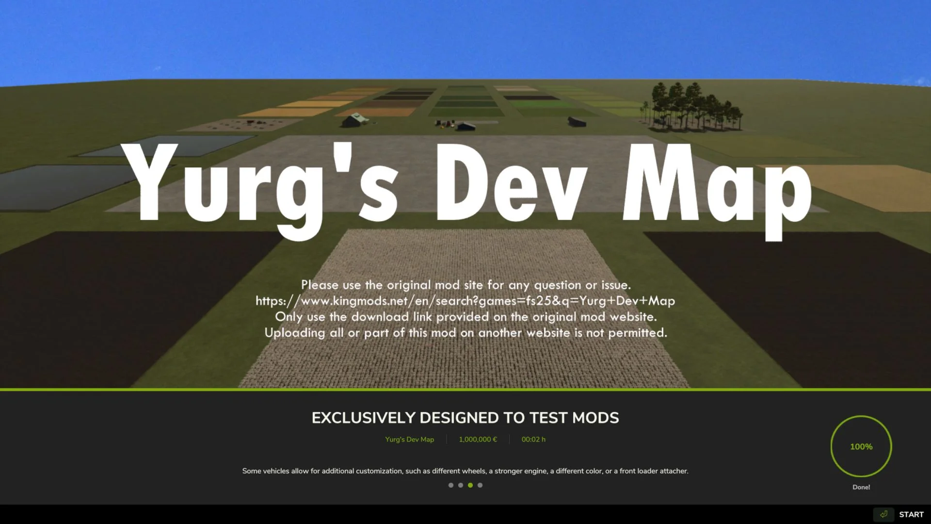 FS25 Yurg’s Dev Map BETA 5 v1.0 Maps Mod FS25 Mod Free Download
