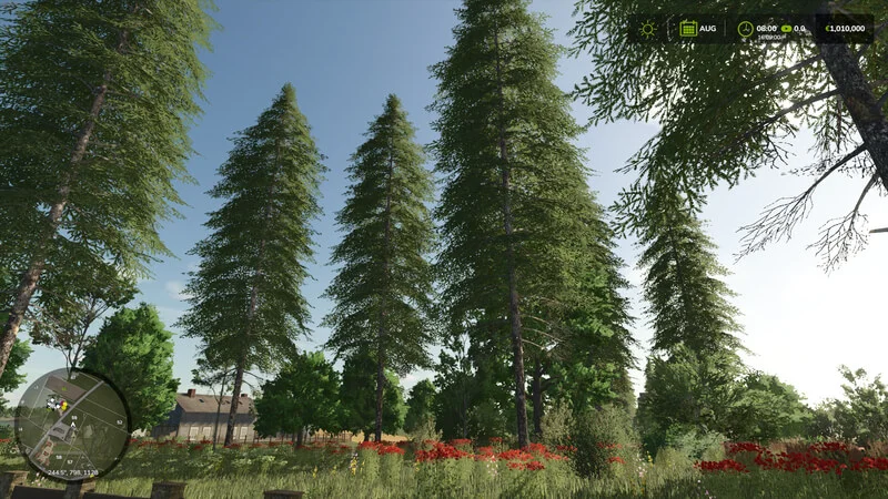 FS25 Zielonk Wild Map V1.2 Maps Mod FS25 Mod Free Download