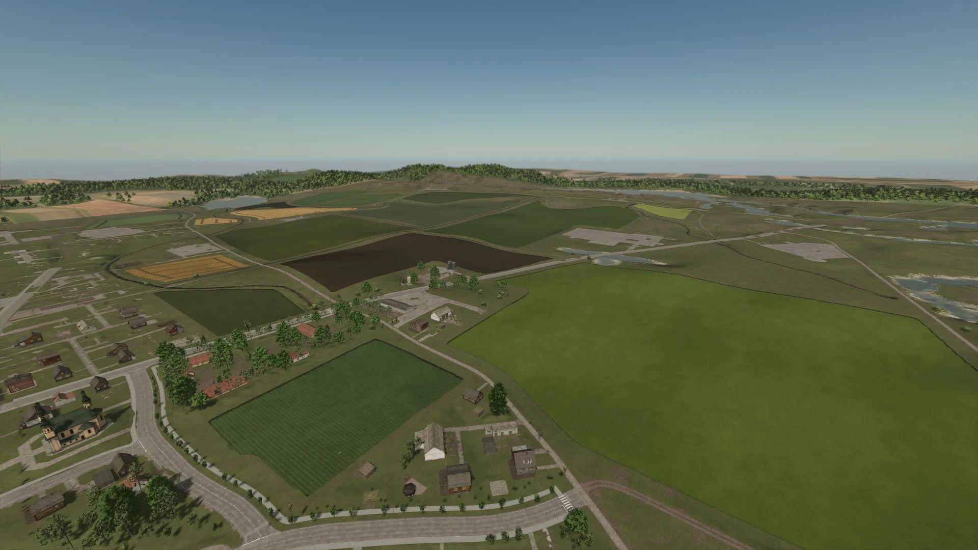 FS25 Zielonka Merge Fields V1.0.0.1 Maps Mod FS25 Mod Free Download