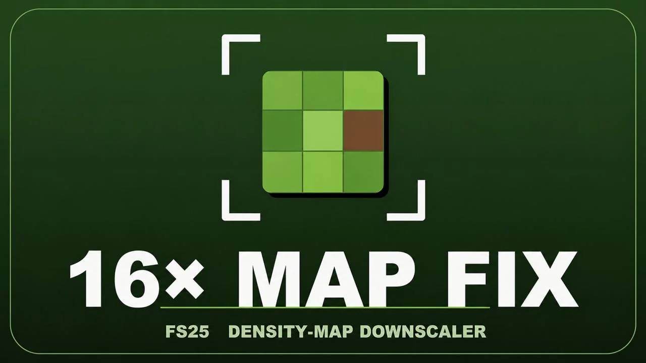 FS25 16x MapFix V1.1.4 Other Mod