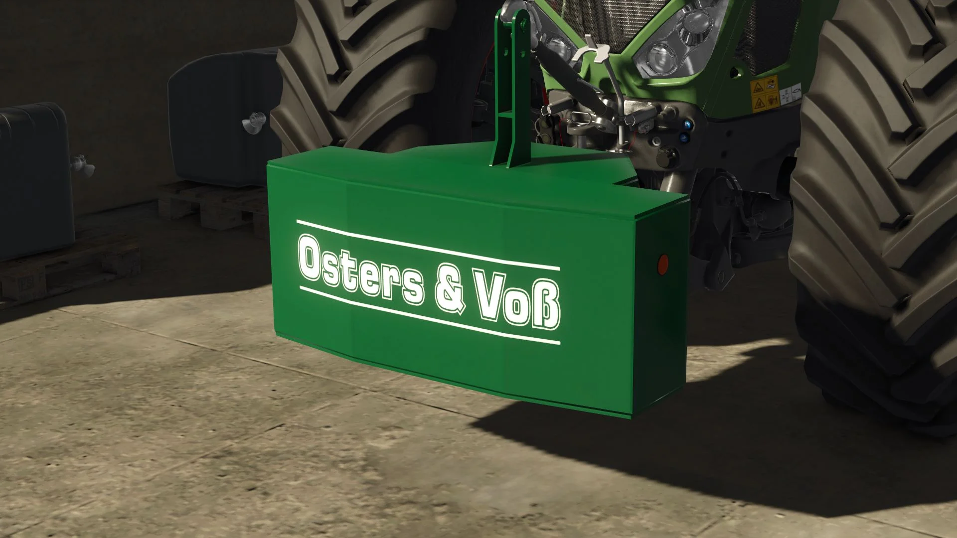 FS25 1800KG weight Osters & Voß V1.0 Other Mod