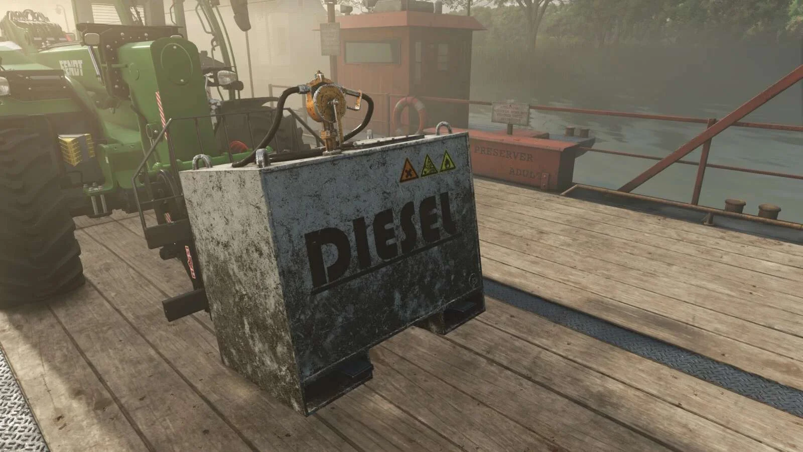 FS25 800L Diesel Tank v1.0 Other Mod FS25 Mod Free Download