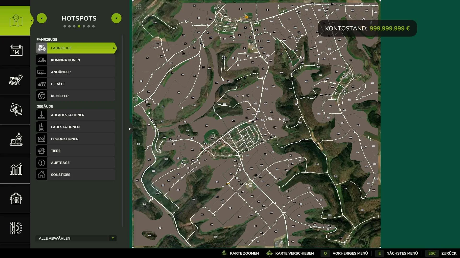 FS25 AD Course Sickinger Höhe Rheinland Pfalz v1.0 Other Mod FS25 Mod Free Download