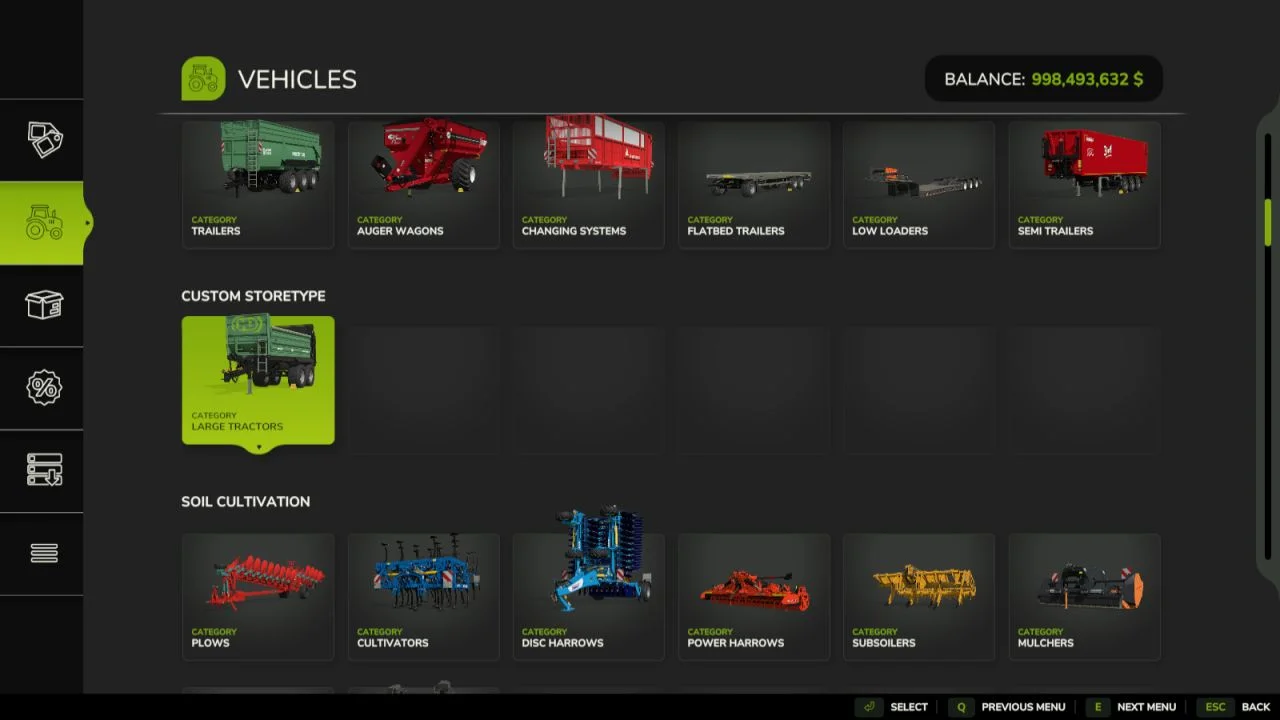FS25 Add Store Categories v1.0.0.1 Other Mod FS25 Mod Free Download
