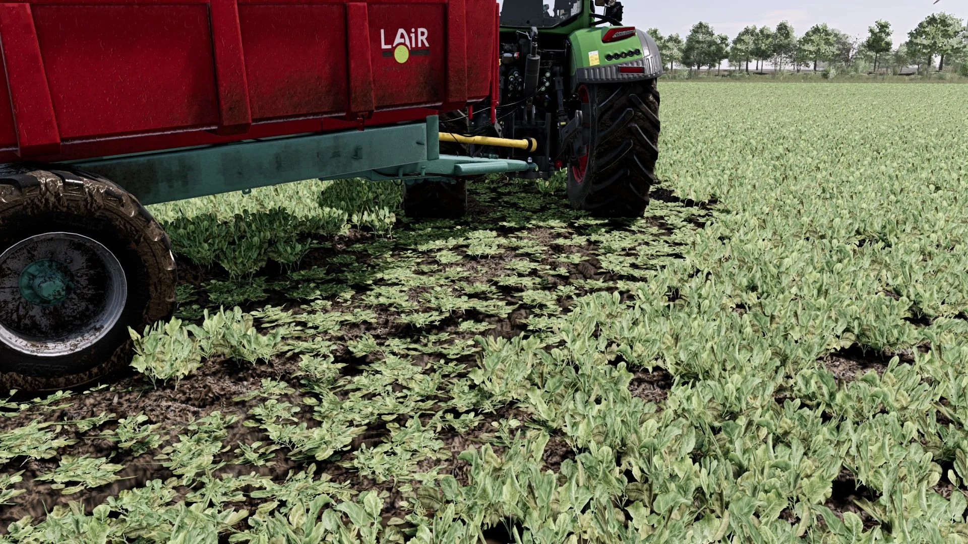 FS25 Added crop destruction V1.0 Other Mod FS25 Mod Free Download