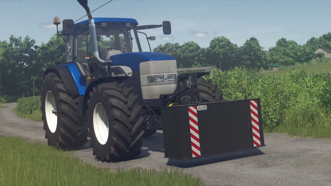 FS25 AGB 1200 Kg Weight V1.0 Other Mod