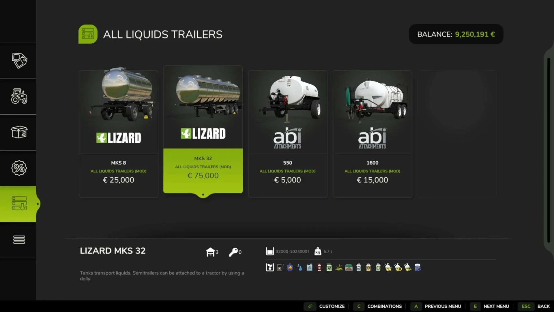 FS25 All Liquids Trailers v1.0.0.3 Other Mod FS25 Mod Free Download
