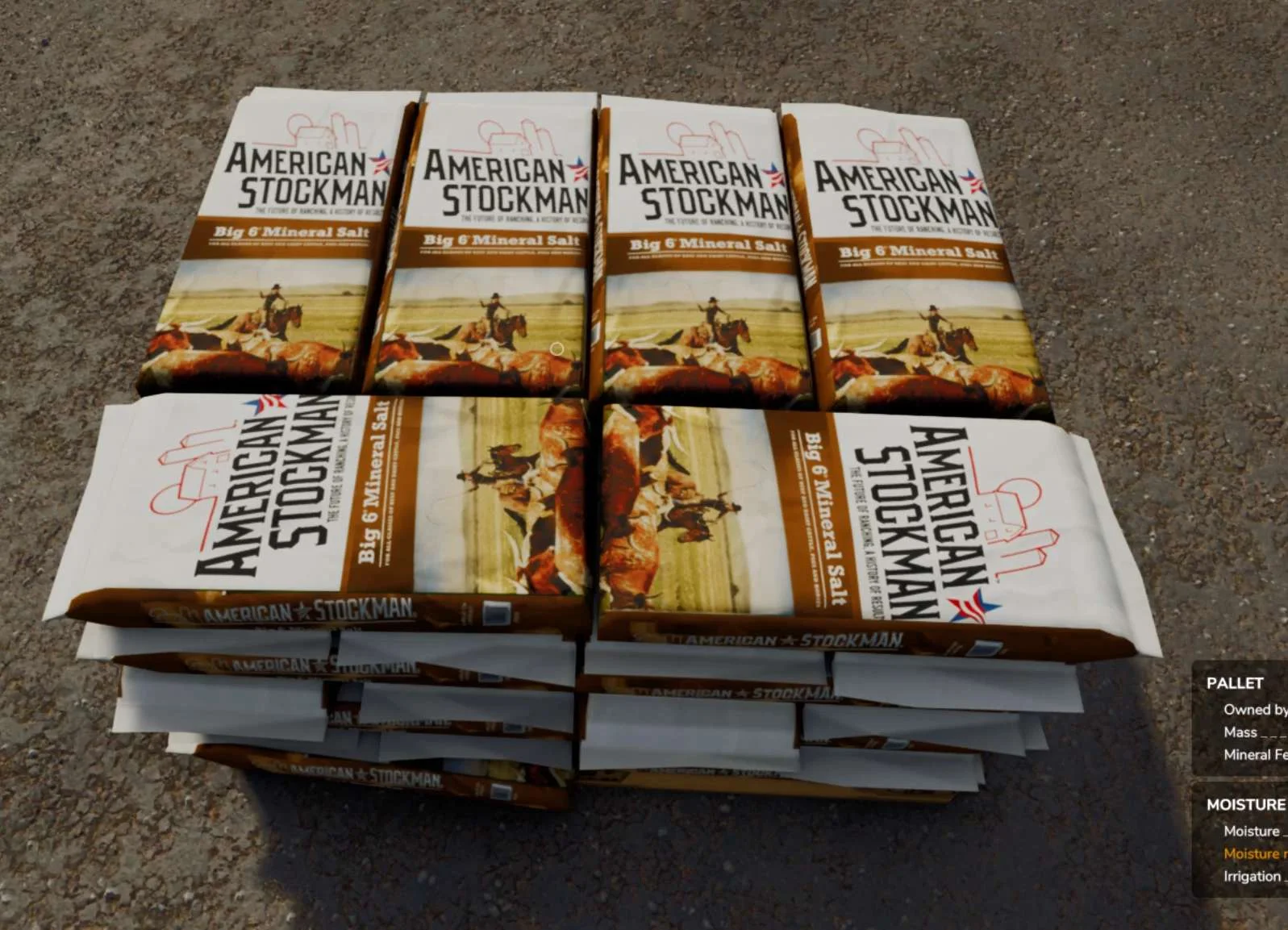 FS25 American Stockman Mineral Feed v1.0 Other Mod FS25 Mod Free Download