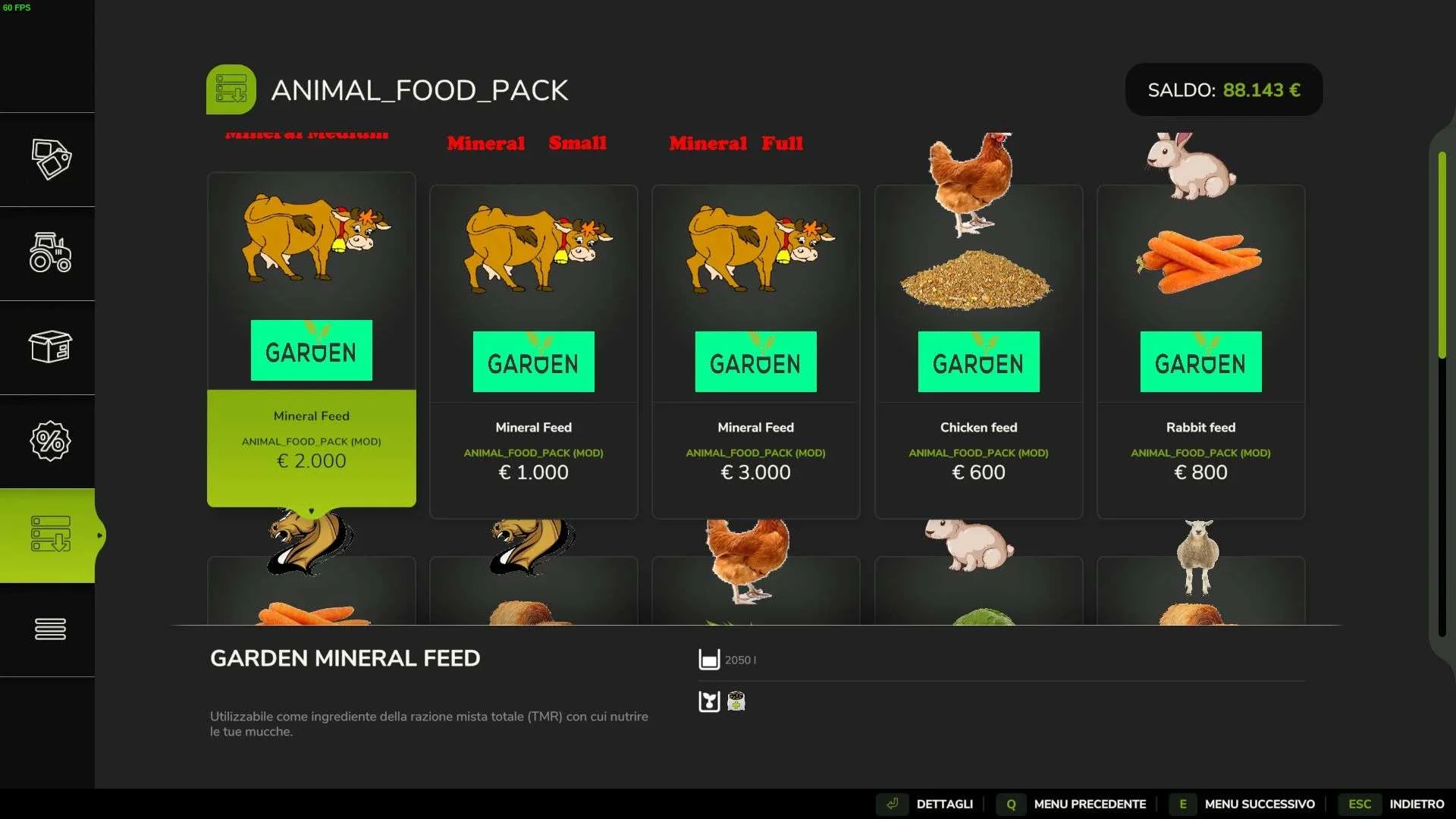 FS25 Animal Food Pack v1.0 Other Mod FS25 Mod Free Download