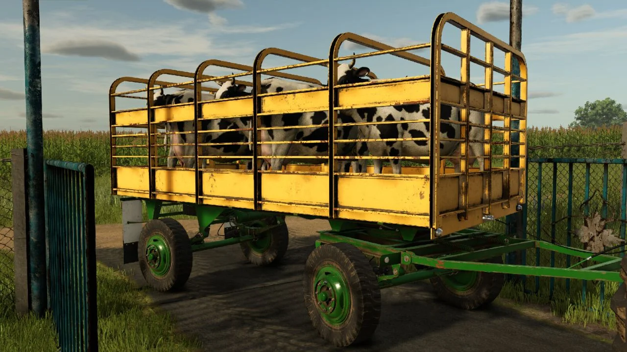 FS25 ASZP 5 Livestock Trailer V1.0 Other Mod