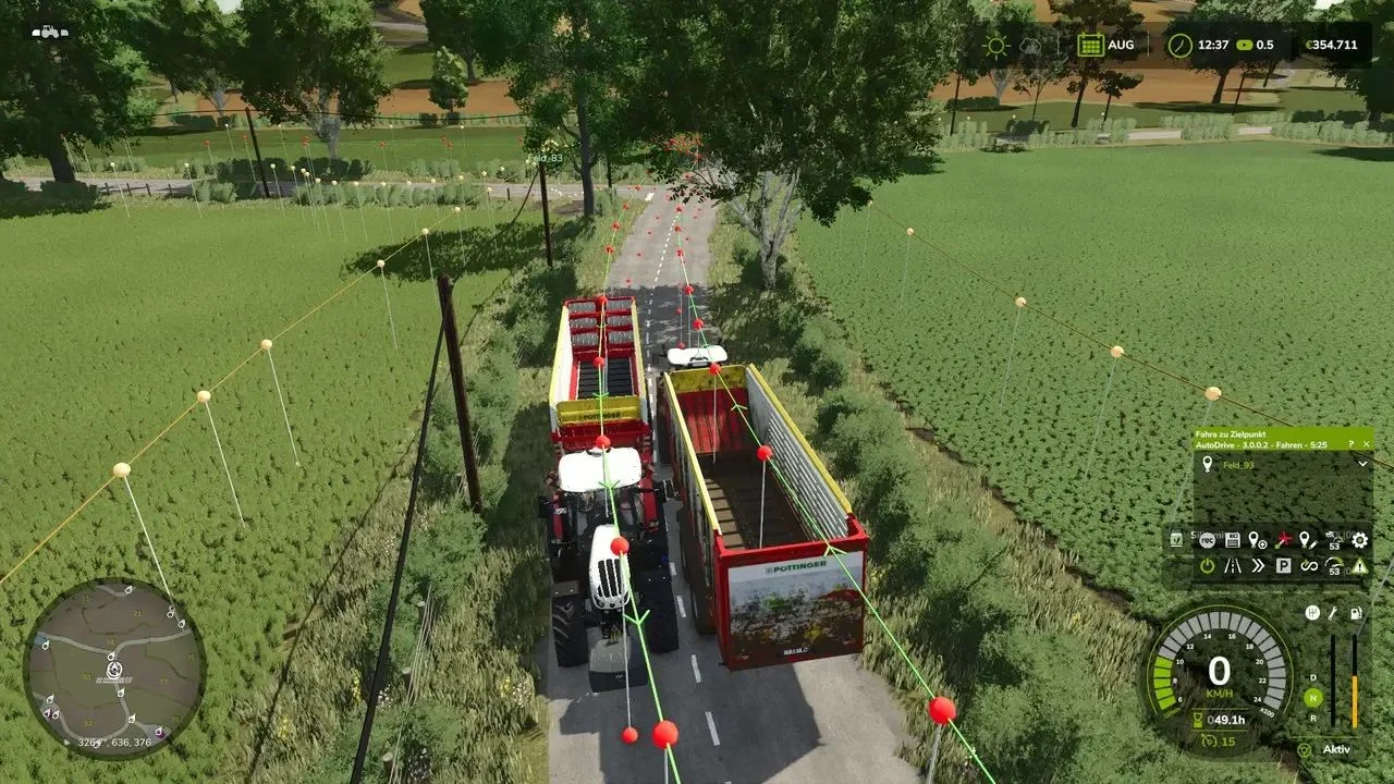 FS25 Atuodrive Carte de France V2.0.0.1 Other Mod FS25 Mod Free Download