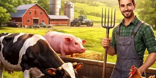 FS25 Auto Animal Care Stable v1.0 Other Mod