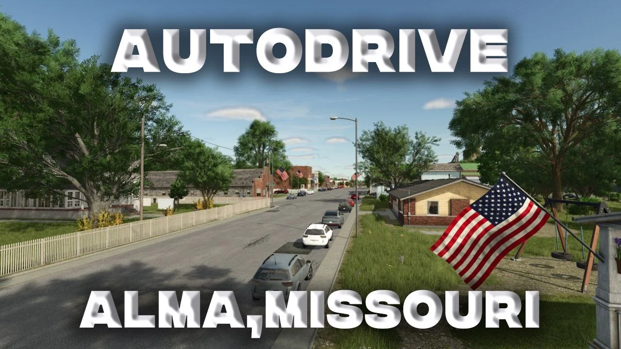 FS25 Autodrive Alma, Missouri V1.0 Other Mod