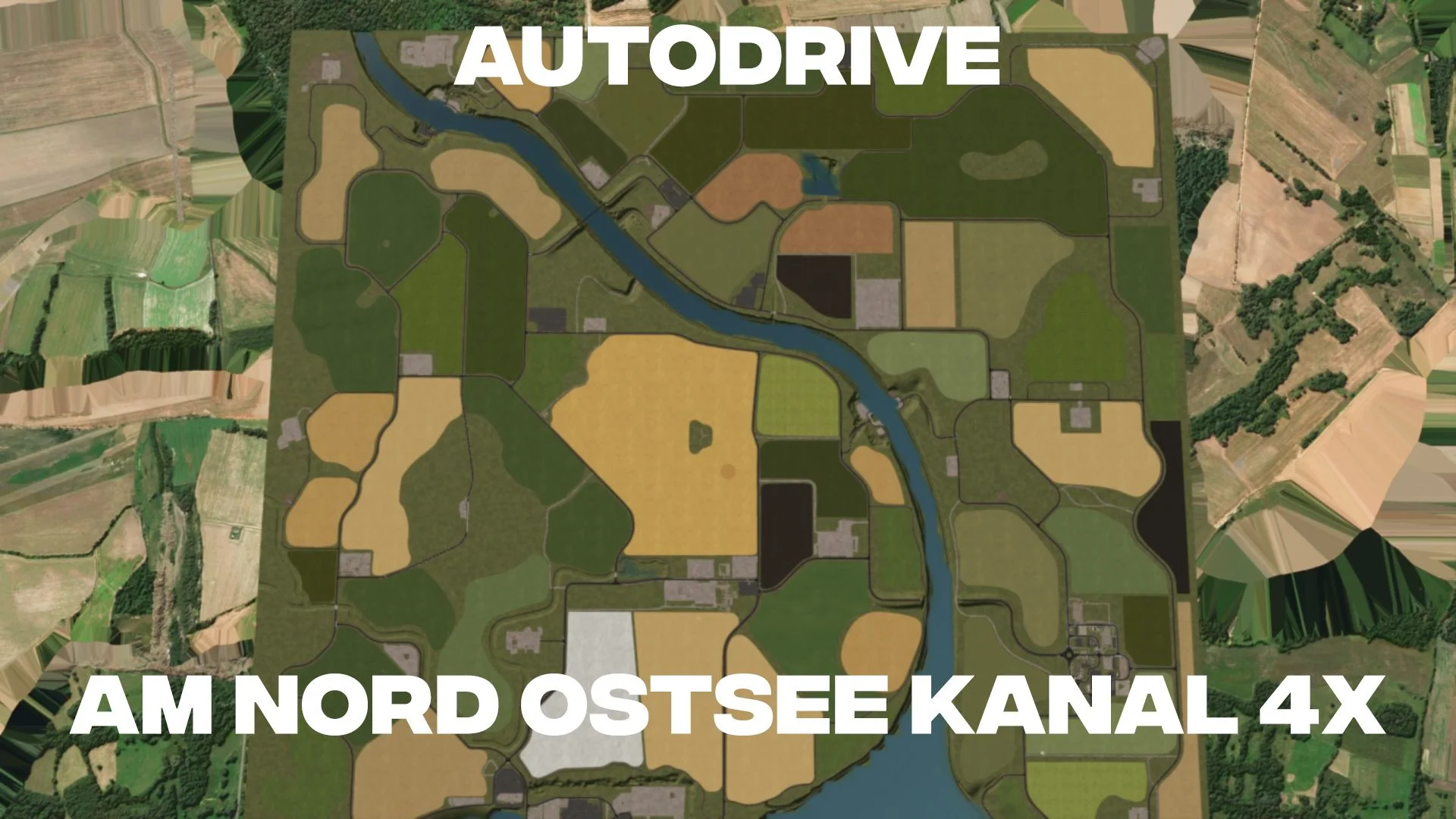 FS25 Autodrive Am Nord Ostsee Kanal V1.0 Other Mod