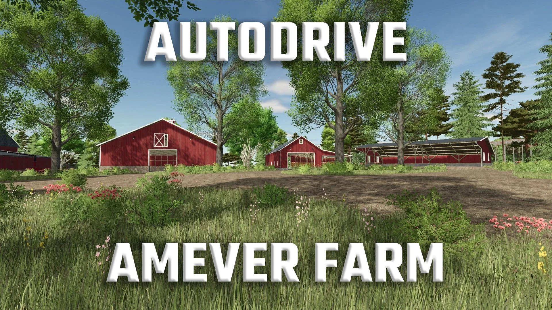 FS25 Autodrive Amever Farm V1.0 Other Mod