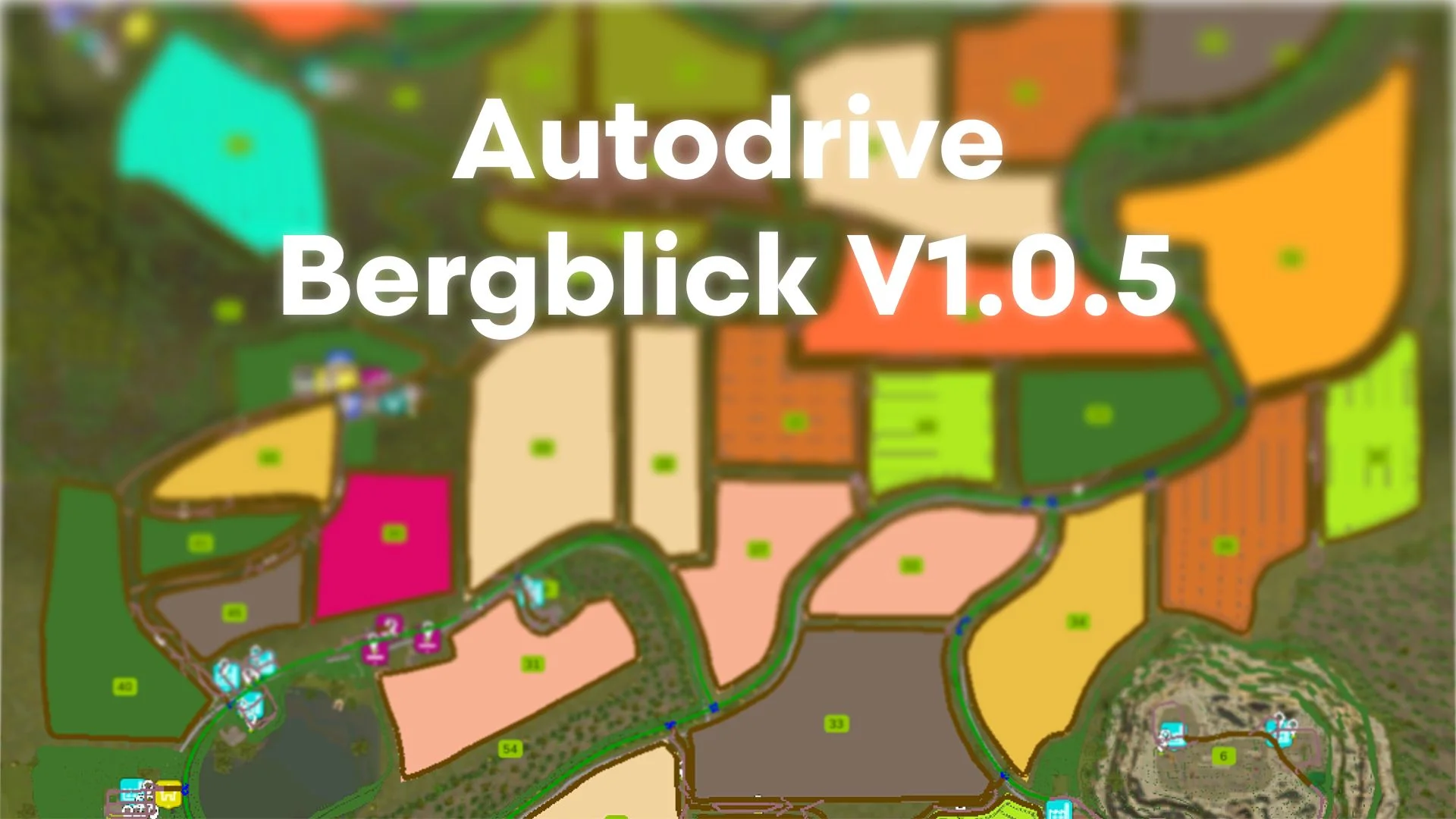 FS25 Autodrive Bergblick V1.0.5 Other Mod FS25 Mod Free Download