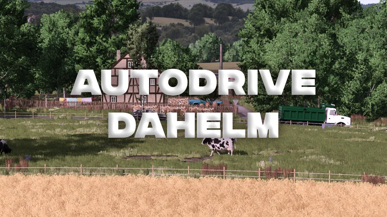 FS25 AutoDrive Daheim V1.0 Other Mod FS25 Mod Free Download
